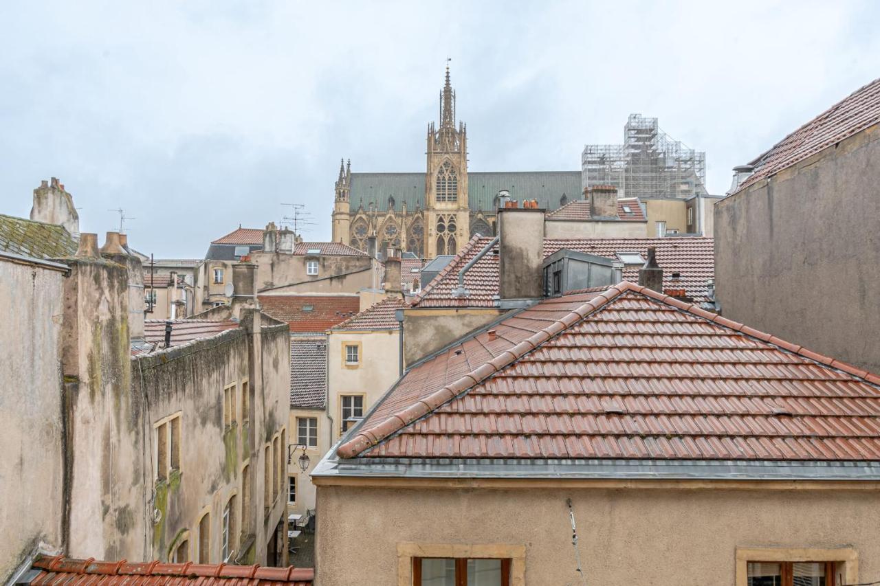 Ferienwohnung Au Fil Du Temps Metz Exterior foto